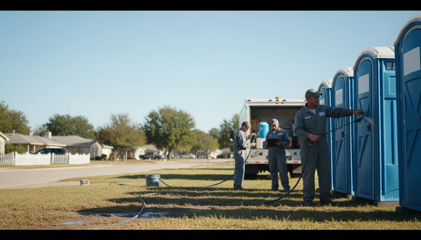 Long-Term Portable Toilet Rental in Beebe, AR near me